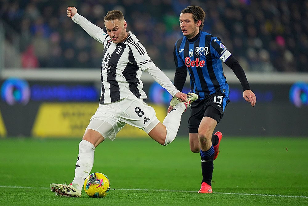 Serie A Soccer Match: Juventus vs Atalanta