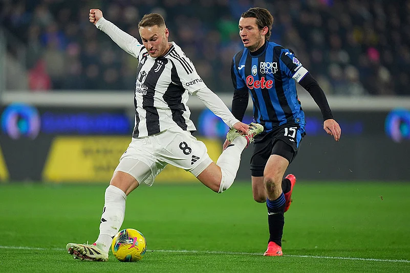 Serie A Soccer Match: Juventus vs Atalanta