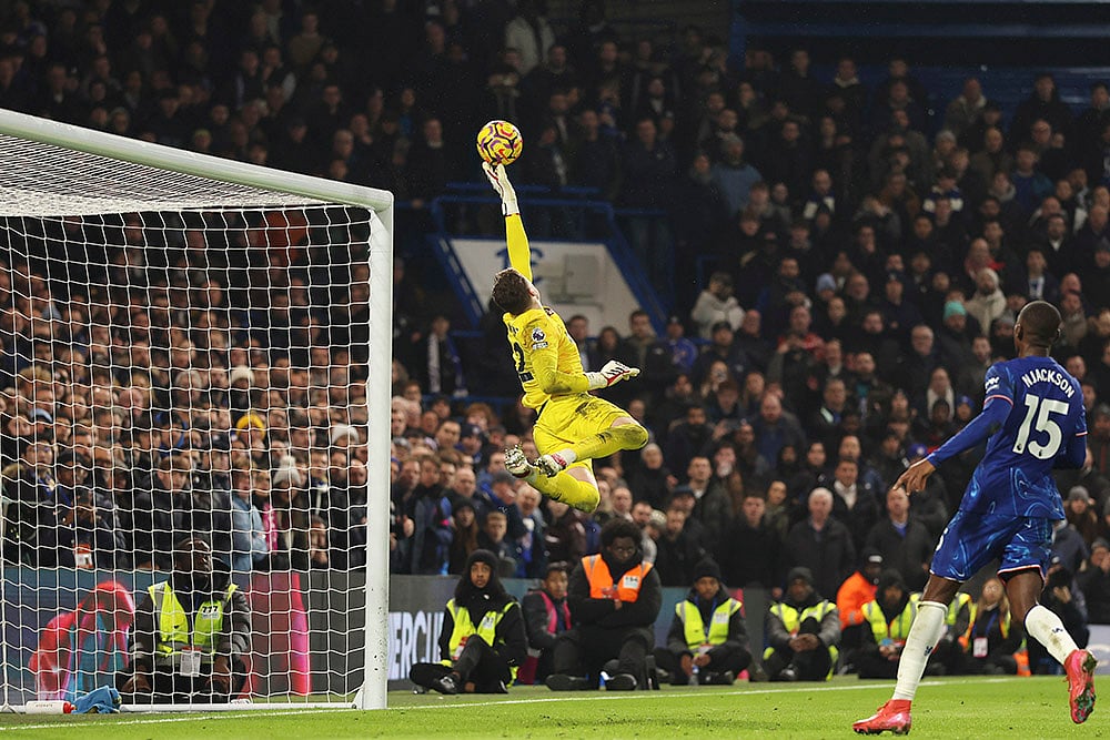 English Premier League soccer Chelsea and AFC Bournemouth match: Mark Travers