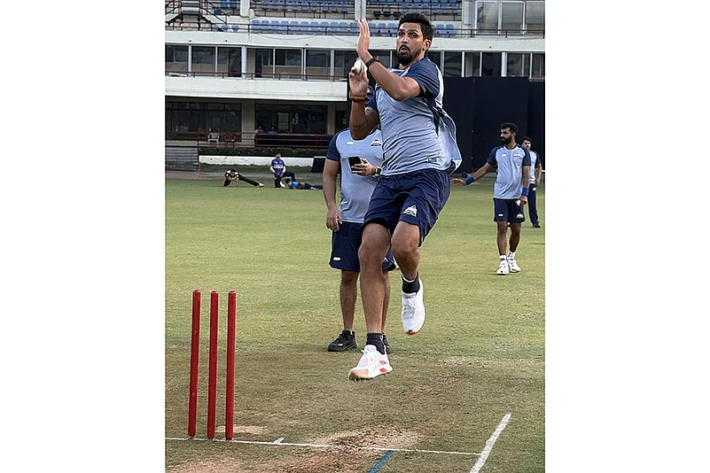 IPL 2025 Cricket Gujarat Titans Training Camp photo: Ishant Sharma
