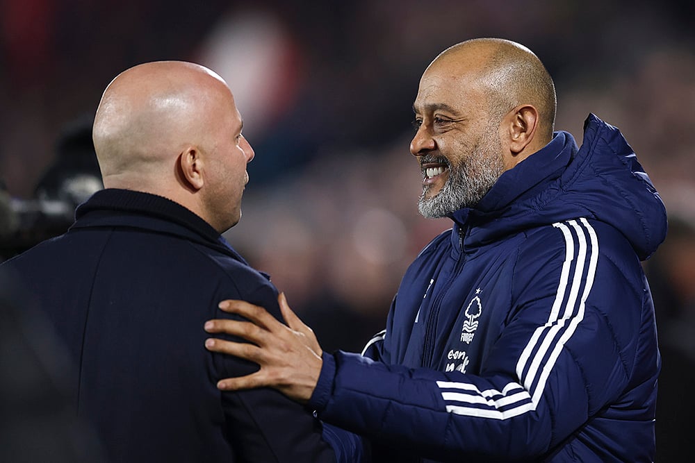 English Premier League soccer Nottingham Forest and Liverpool match: Arne Slot