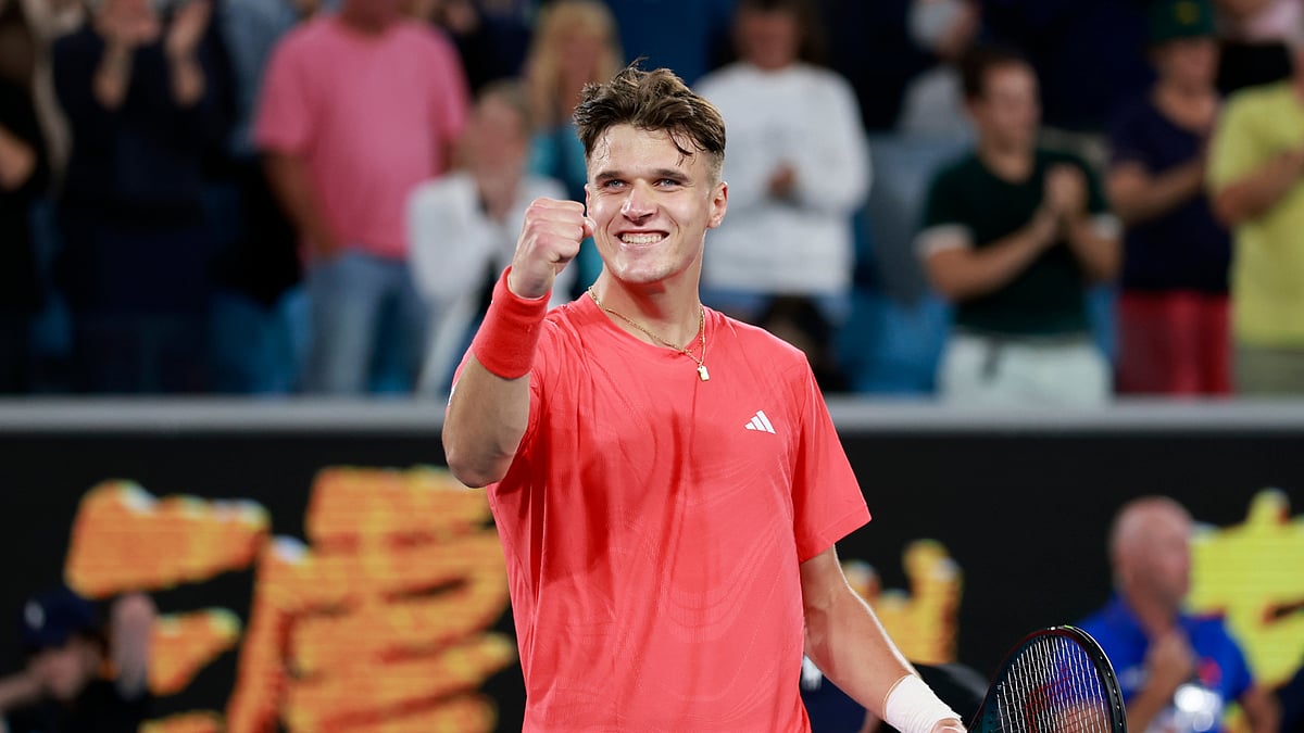 Jakub Mensik reached the third round of the Australian Open for the first time