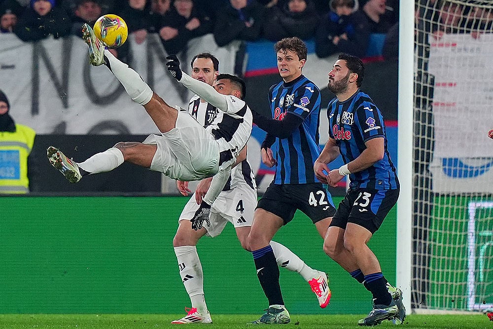 | Photo: Spada/LaPresse via AP : Italy Soccer Serie A: Atalanta vs Juventus