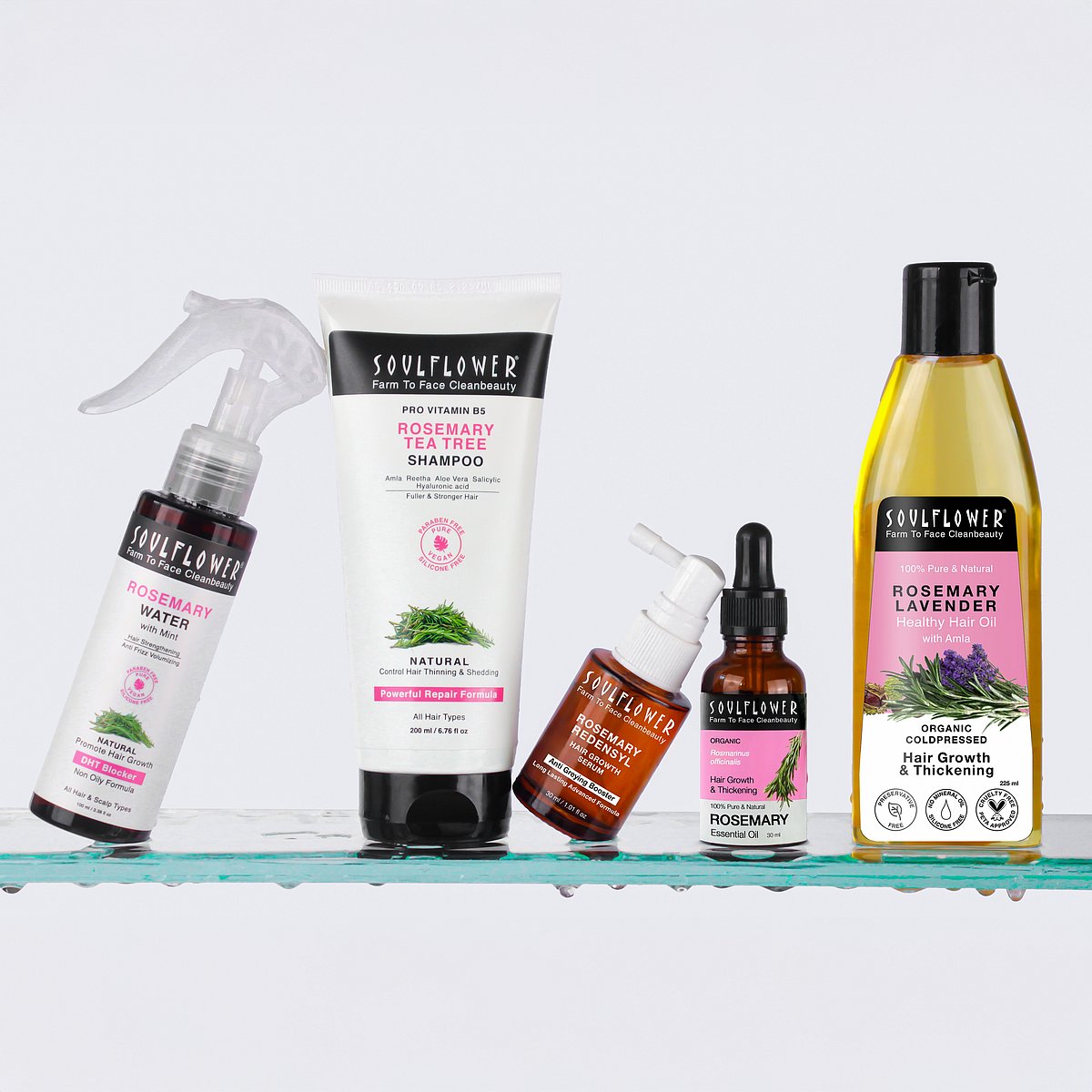 Soulflower Rosemary Hair Growth Booster