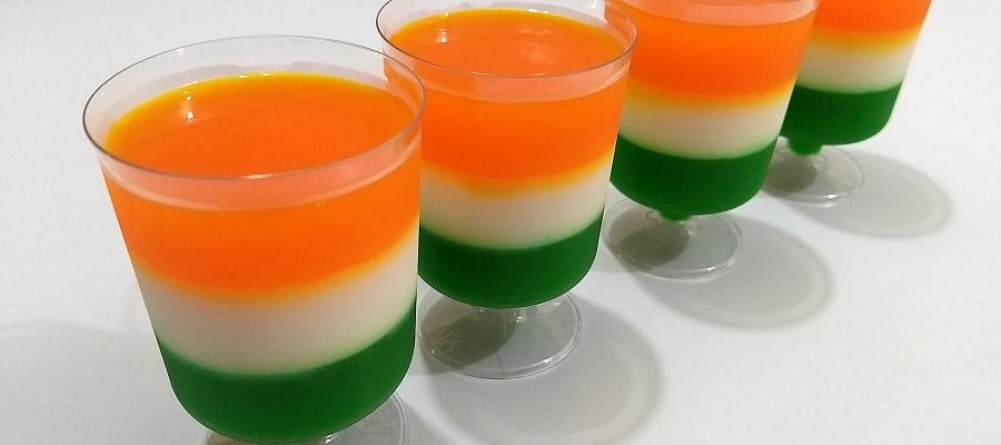 Tricolor Pudding
