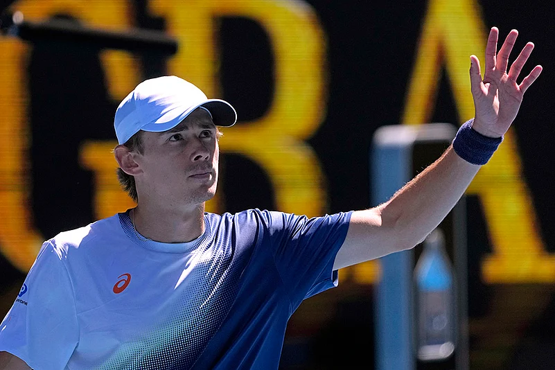 Australian Open Tennis Championship 2025 - Alex de Minaur vs Tristan Boyer