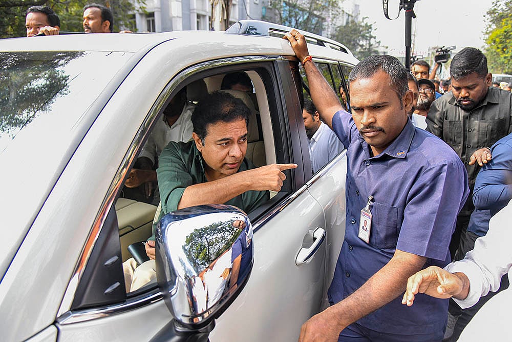 KT Ramarao appears before ED