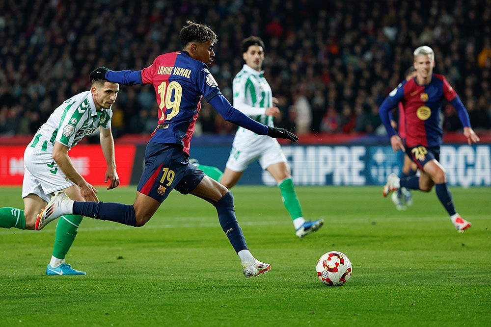 Spain Soccer Copa Del Rey: Barcelona vs Real Betis