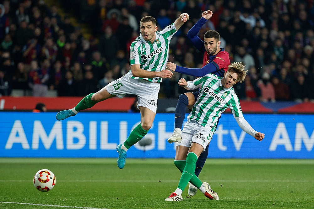 Copa del Rey Soccer: Barcelona vs Real Betis