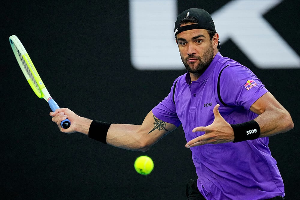 Australian Open Tennis Championship 2025 - Matteo Berrettini vs Holger Rune