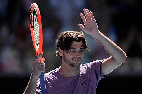 Australian Open 2025: Taylor Fritz celebrates after defeating Cristian Garin