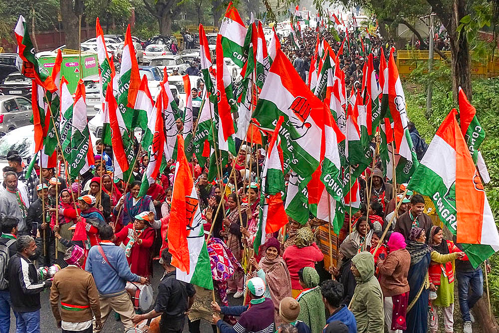 Delhi polls: Sandeep Dikshits nomination rally