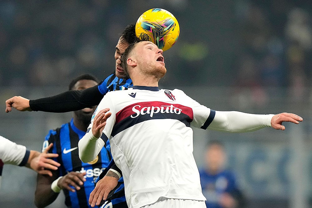 Italy Soccer Serie A: Inter Milan vs Bologna