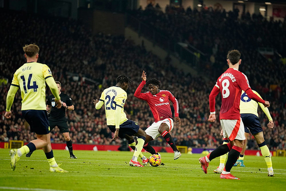 English Premier League Soccer Match: Manchester United vs Southampton
