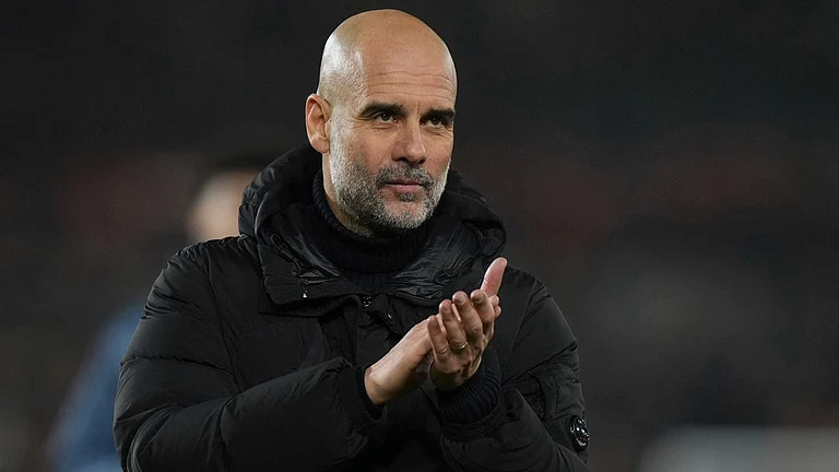 Pep Guardiola. - AP