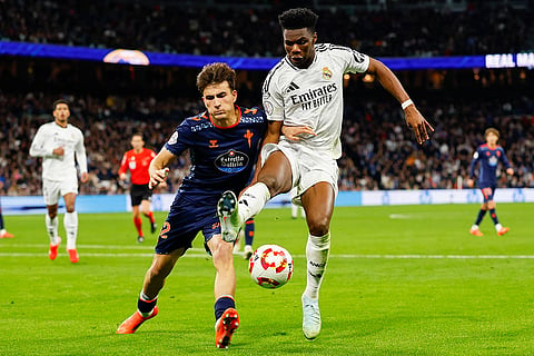 Copa del Rey round of 16 soccer match: Real Madrid Vs Celta Vigo