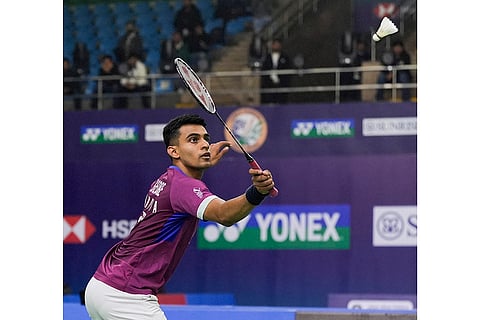 BWF India Open 2025: India's Kiran George returns to France's Alex Lanier