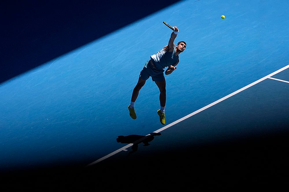 Australian Open Tennis Championship 2025 - Carlos Alcaraz vs Nuno Borges