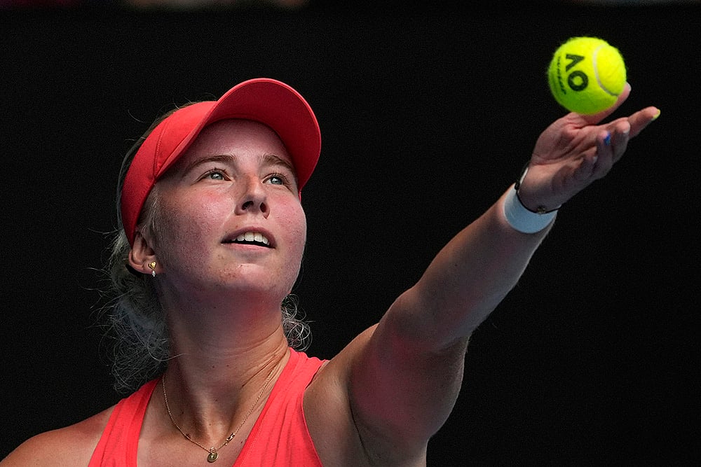 Australian Open Tennis Championship 2025 - Clara Tauson vs Aryna Sabalenka