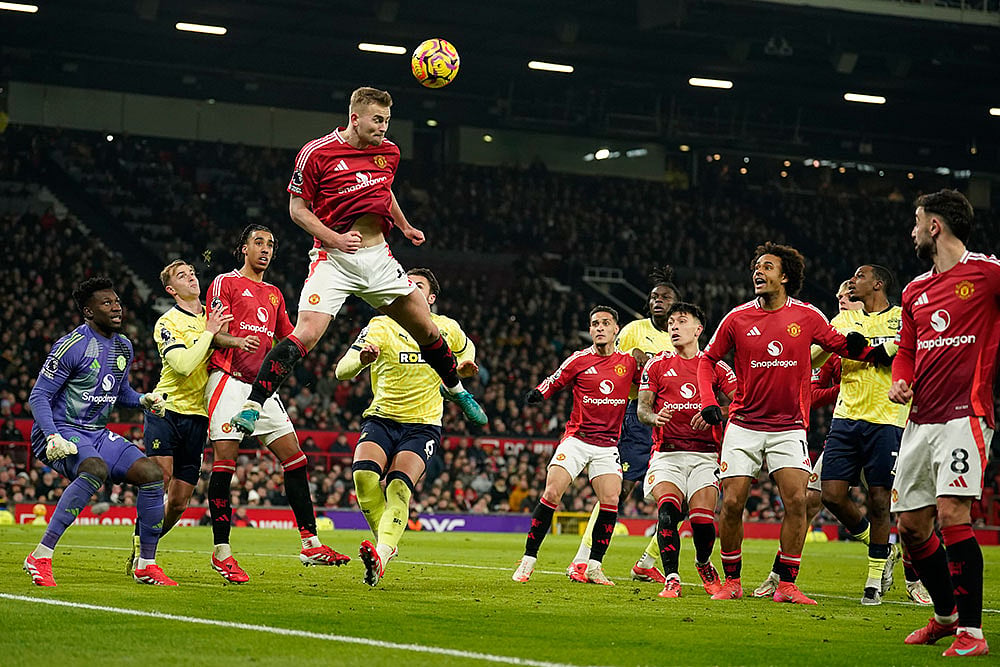 English Premier League: Manchester United vs Southampton