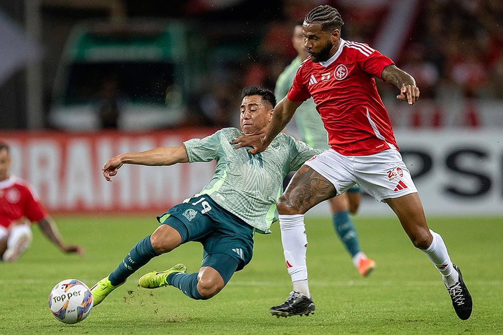 Internacional Vs Mexico, Friendly Soccer: Internacional Vs Mexico
