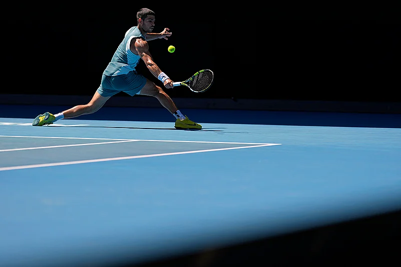 Australian Open Tennis Championship 2025 - Carlos Alcaraz vs Nuno Borges