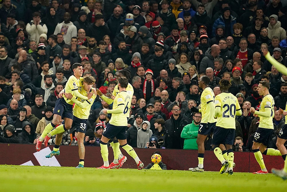 English Premier League Soccer Match: Southampton vs Manchester United