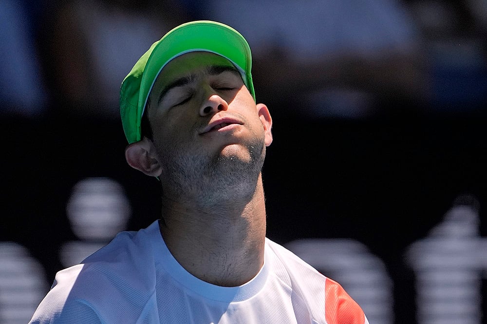 Australian Open Tennis Championship 2025 - Carlos Alcaraz vs Nuno Borges