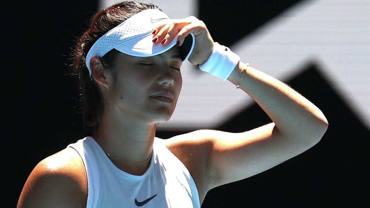 Emma Raducanu had a bad day at the office