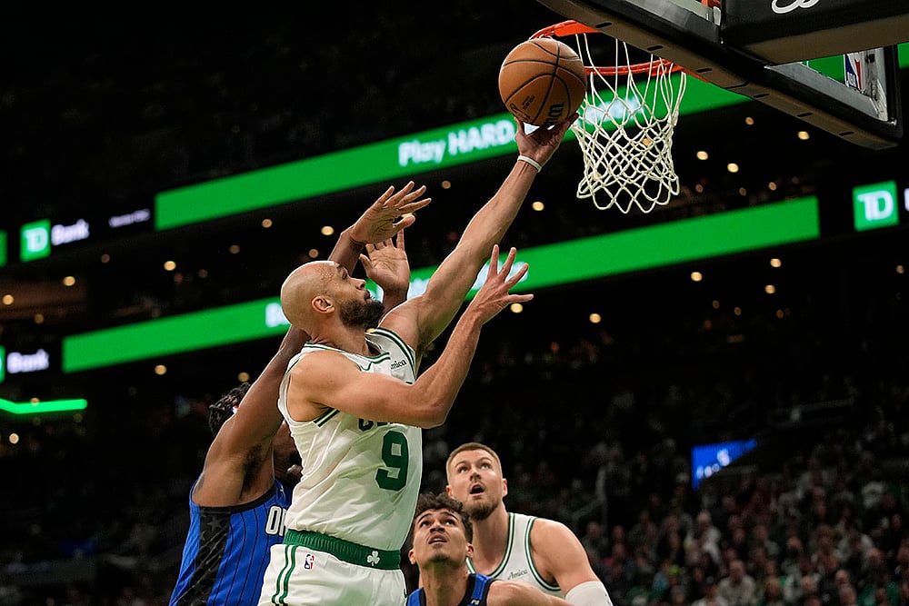 NBA basketball game Orlando Magic vs Boston Celtics-Derrick White