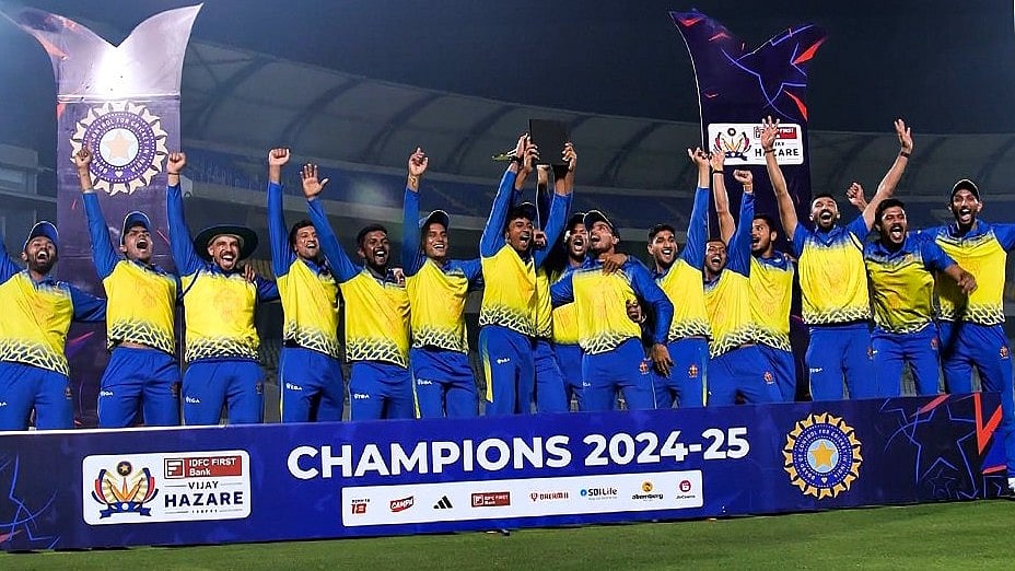 X | BCCI Domestic : Defending champions Karnataka will face Jharkhand in their 1st match of the Vijay Hazare Trophy 2025-26 on December 24.