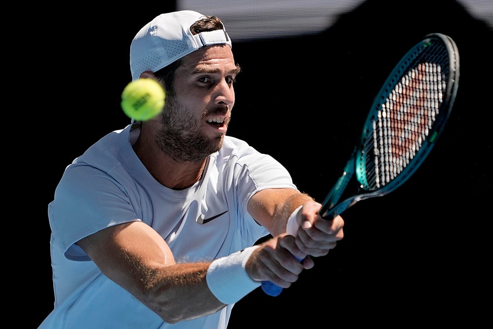 2025 Australian Open tennis Championship -  Alex Michelsen vs Karen Khachanov