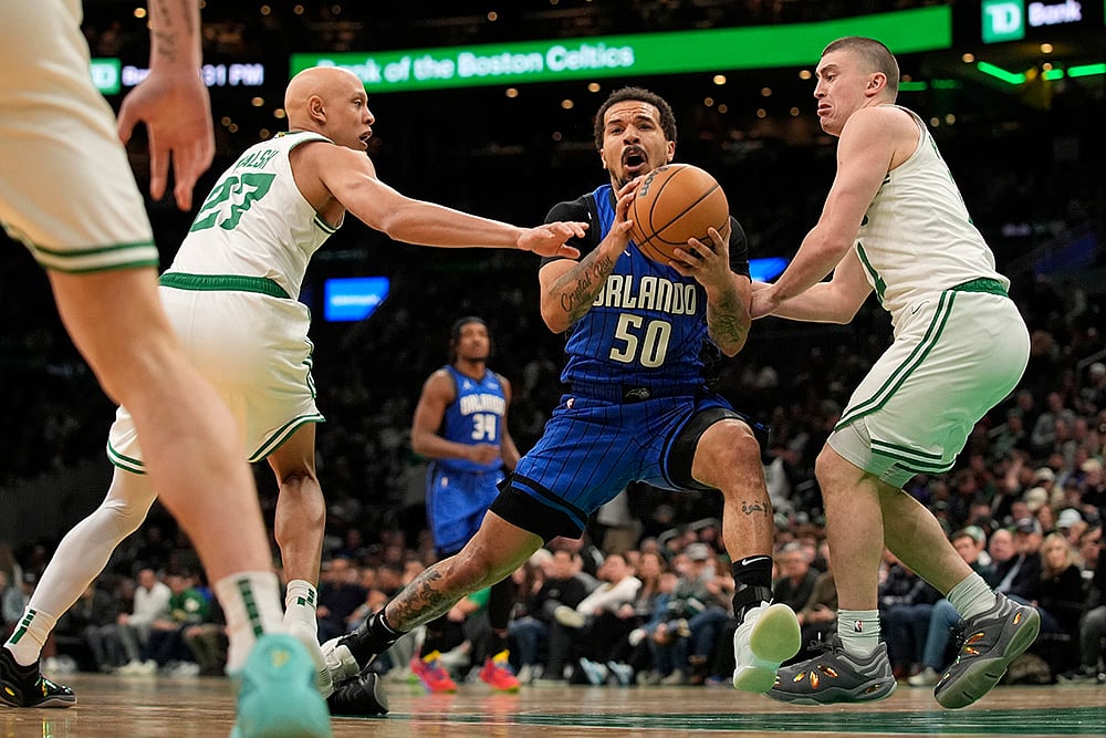 NBA basketball game Orlando Magic vs Boston Celtics-Cole Anthony 