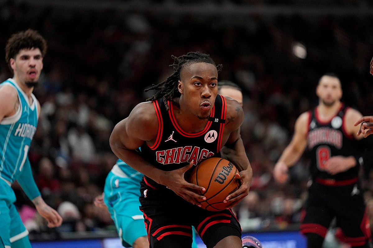 NBA basketball game Chicago Bulls vs Charlotte Hornets-Ayo Dosunmu