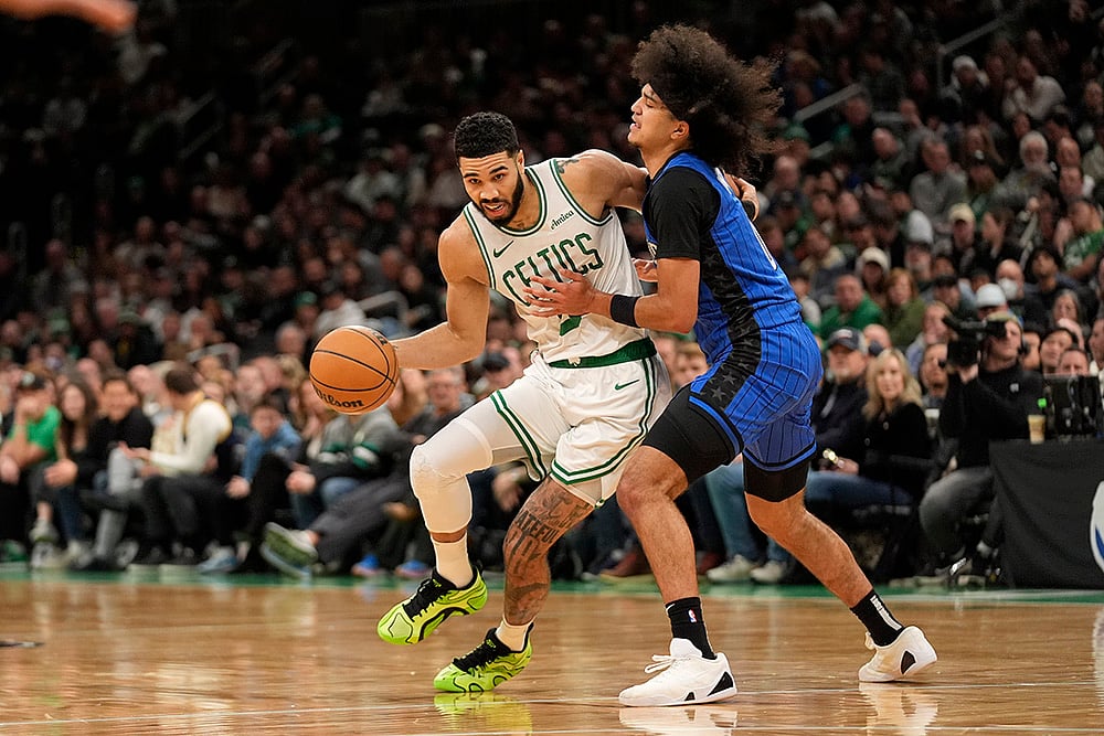 NBA basketball game Orlando Magic vs Boston Celtics-Anthony Black