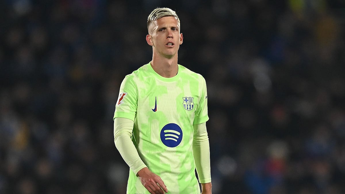 Barcelona's Dani Olmo