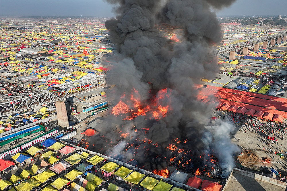 Cylinder Blast Mahakumbh