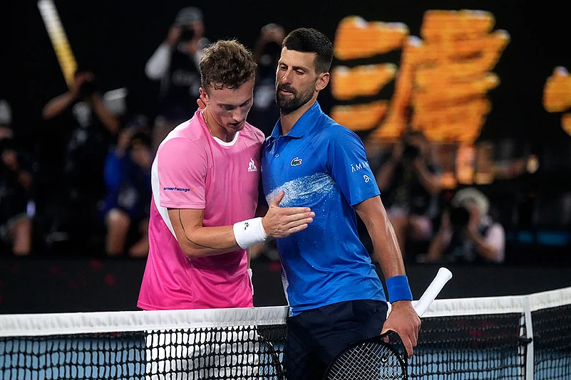 Australian Open Tennis: Jiri Lehecka vs Novak Djokovic