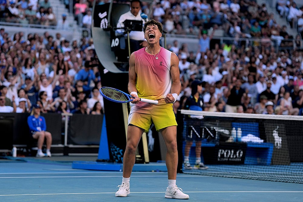 2025 Australian Open tennis Championship -  Ben Shelton vs Lorenzo Musetti