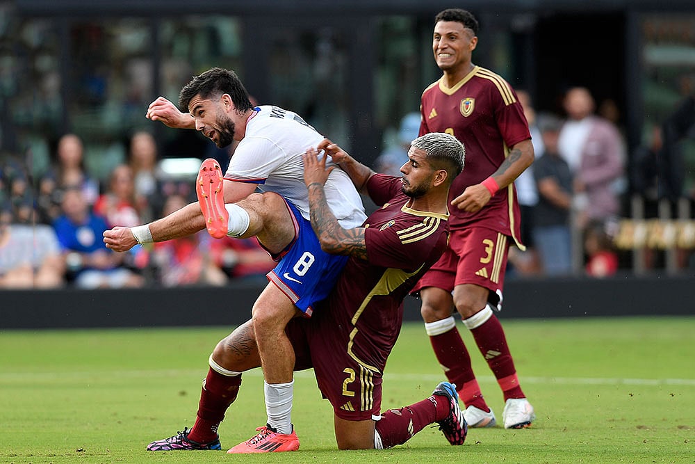 International Friendly Soccer Game: Venezuela vs USA