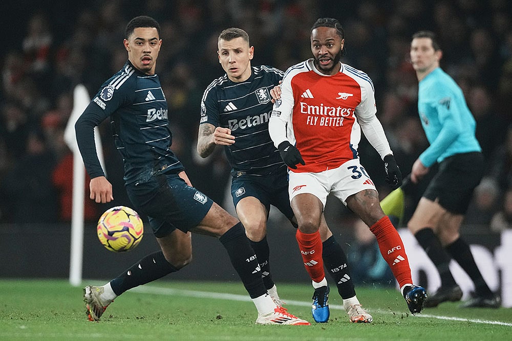 Britain Soccer Premier League: Arsenal vs Aston Villa