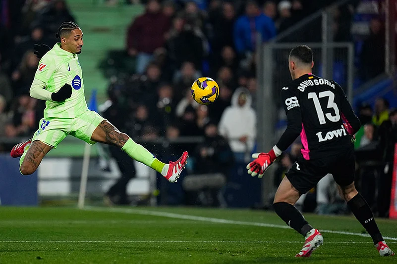 Spain Soccer La Liga: Getafe vs Barcelona