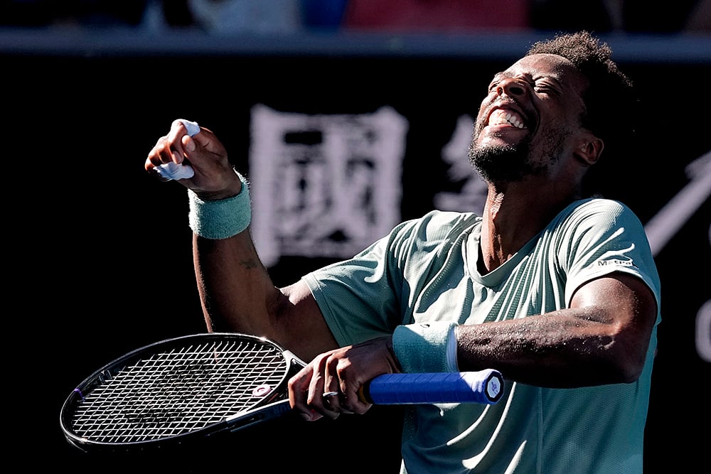2025 Australian Open tennis Championship -  Gael Monfils vs Taylor Fritz
