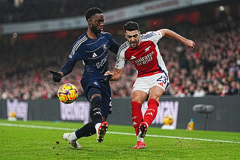 English Premier League Soccer Match: Arsenal vs Aston Villa
