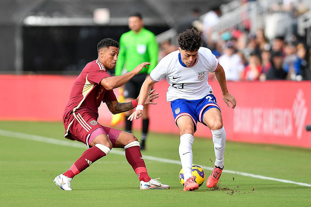 International Friendly Soccer Game: USA Vs Venezuela