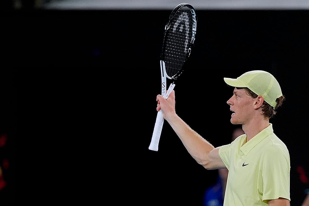 2025 Australian Open tennis Championship -  Jannik Sinner vs Marcos Giron