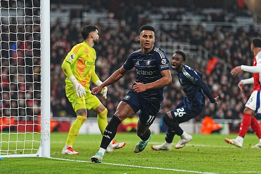 English Premier League: Aston Villa vs Arsenal