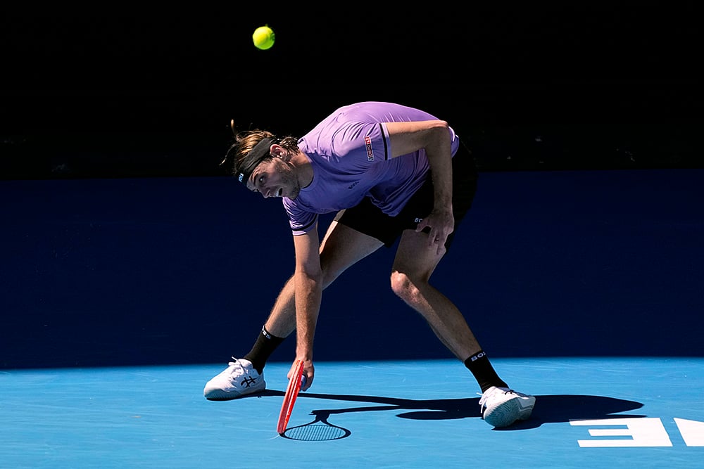 2025 Australian Open tennis Championship -  Gael Monfils vs Taylor Fritz