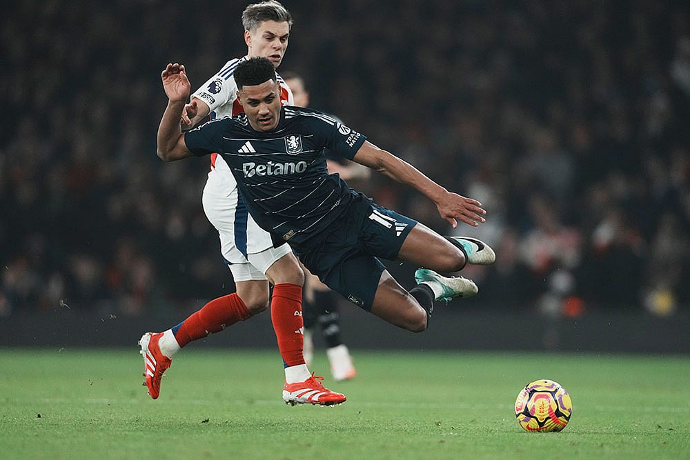 Britain Soccer Premier League: Aston Villa vs Arsenal