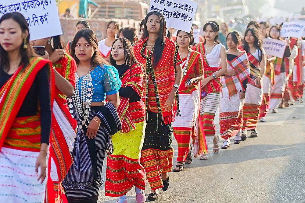 | Photo: PTI : Representational Image: Kokborok Day celebrations in Agartala